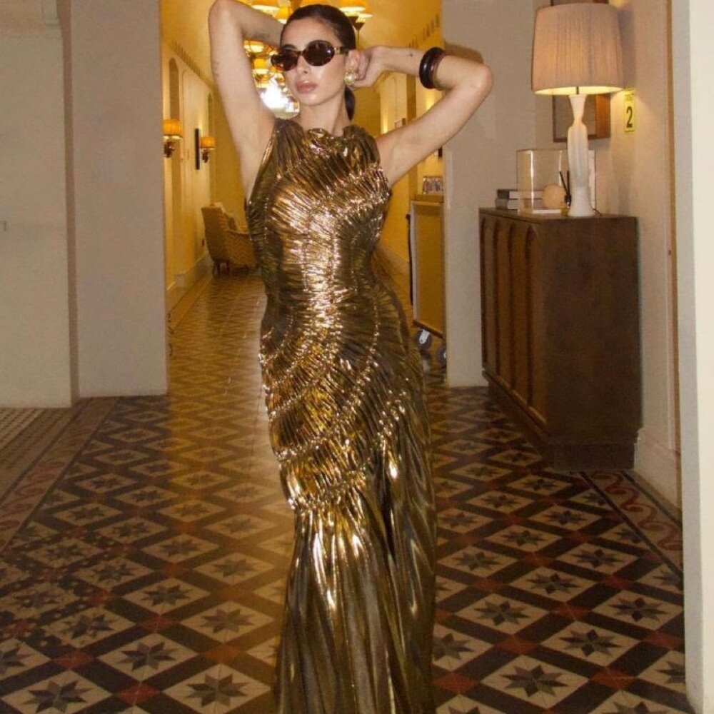 GEORGIA HARDINGE FOSSIL DRESS